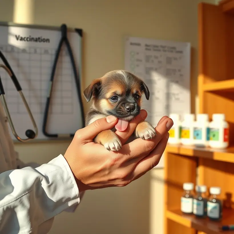 What vaccines does my new puppy need and when?